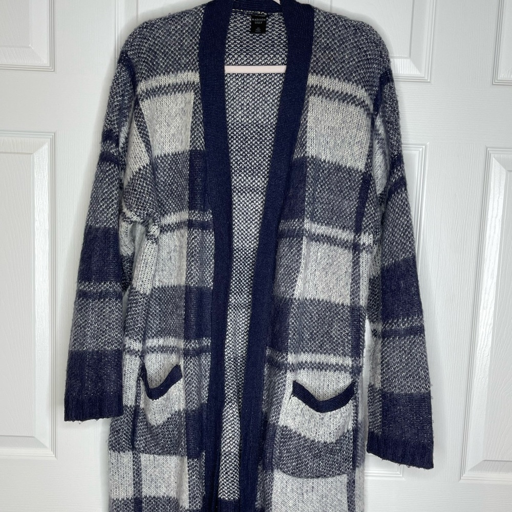 Gingham cardigan